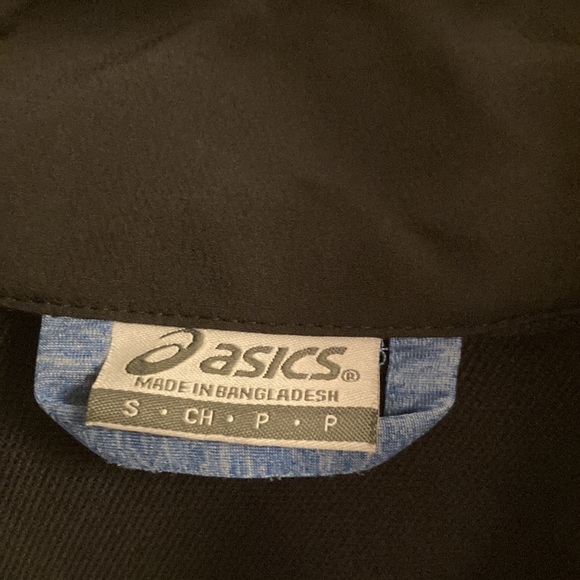 ASICS running lightweight breathable rain jacket sz S EUC - Picture 3 of 11